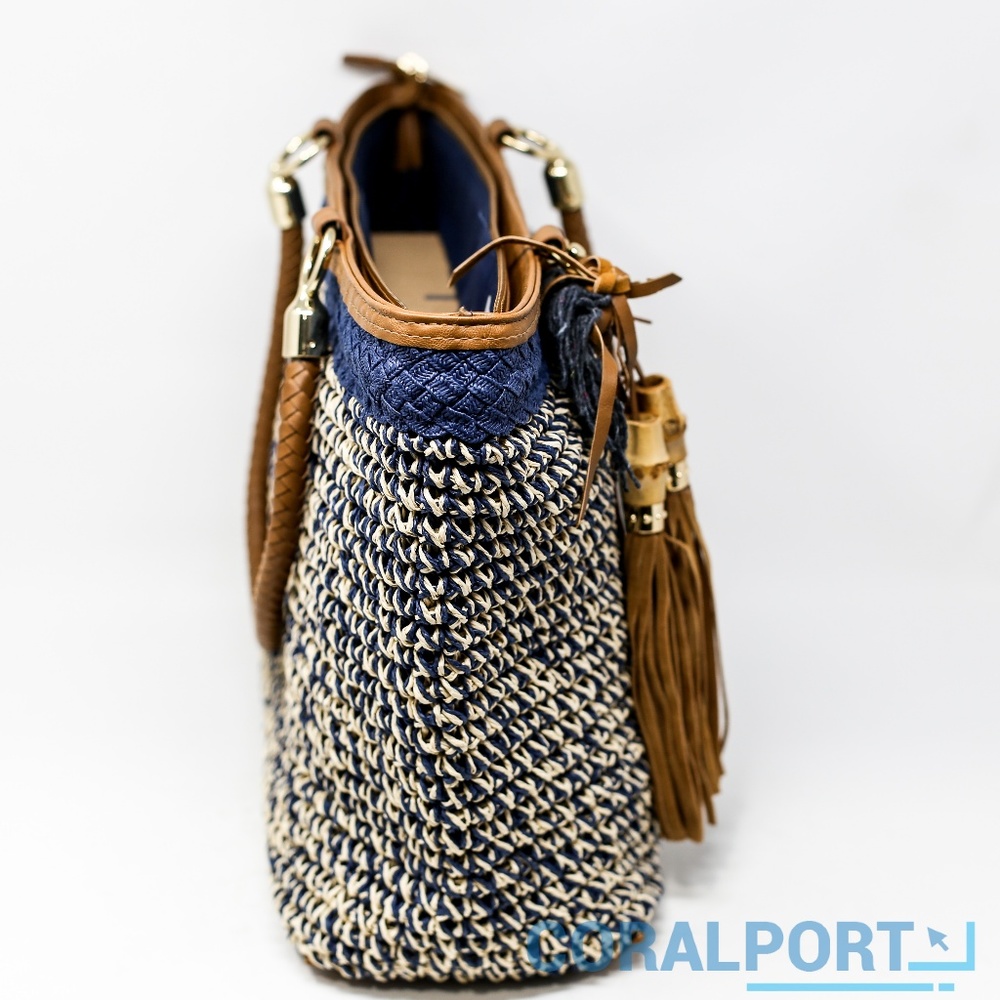 Giani Bernini Braided Woven Extra-Large Tote - Picture 2 of 4